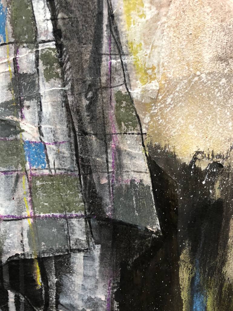 Original Expressionism Erotic Painting by Juan Bernardez