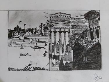 Print of Cities Drawings by Parikshit Sinha