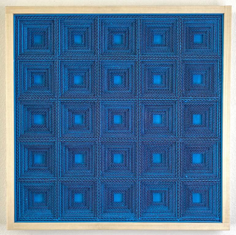 Original Abstract Geometric Sculpture by Sean Lim
