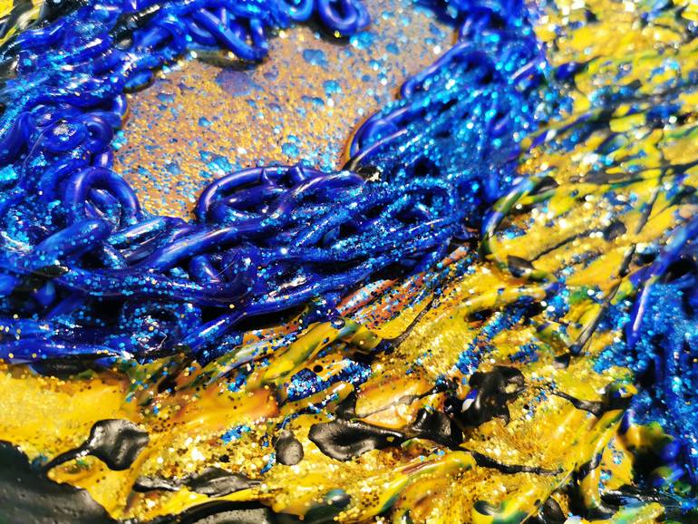 Original Modernism Abstract Painting by Diego Lezana Aussello