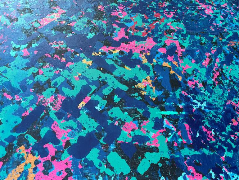 Original Conceptual Abstract Painting by Emily Herrera