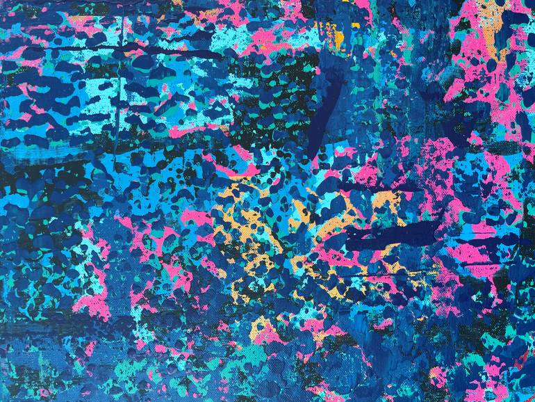 Original Conceptual Abstract Painting by Emily Herrera