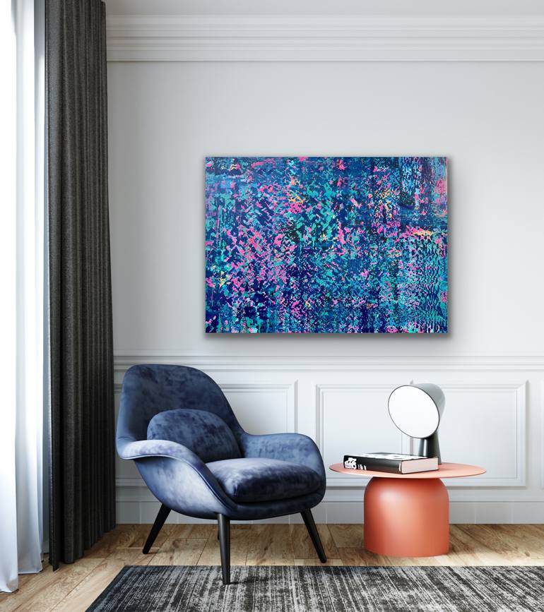 Original Conceptual Abstract Painting by Emily Herrera