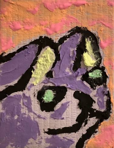 Print of Abstract Expressionism Cats Paintings by Niko Es