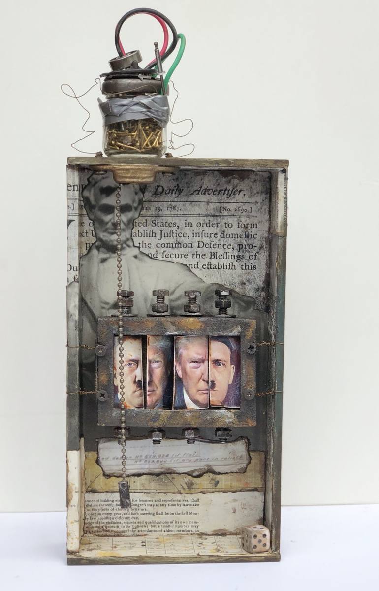 Original Photorealism Political Sculpture by JBR Visuals