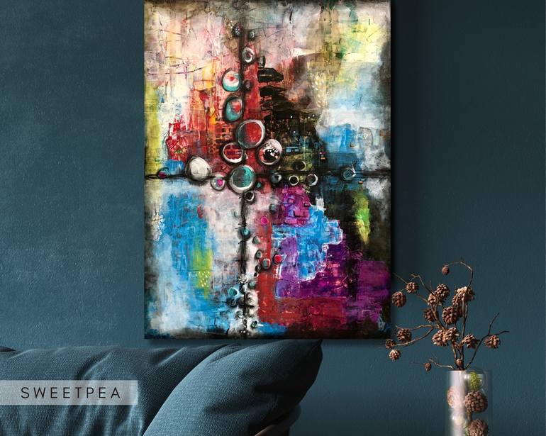 Original Abstract Expressionism Abstract Painting by JBR Visuals