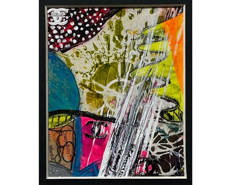 Original Pop Art Abstract Collage by JBR Visuals
