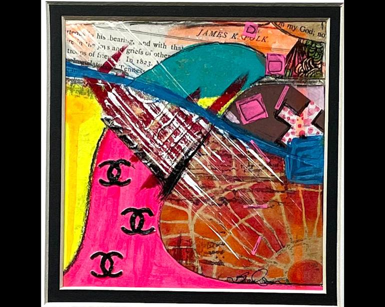 Original Contemporary Abstract Collage by JBR Visuals
