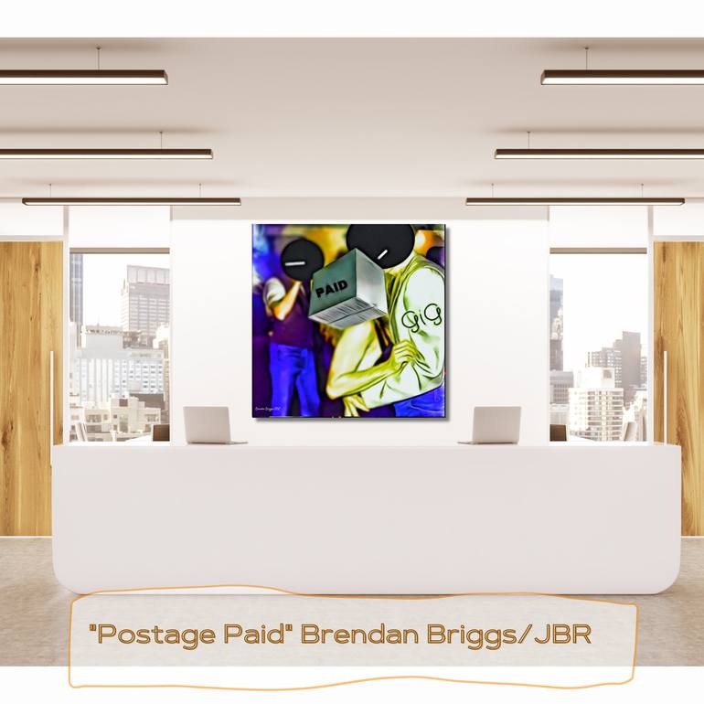 Original Pop Art People Mixed Media by JBR Visuals