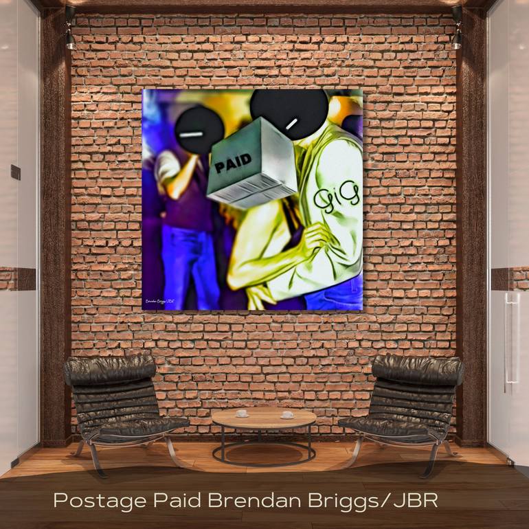 Original Pop Art People Mixed Media by JBR Visuals