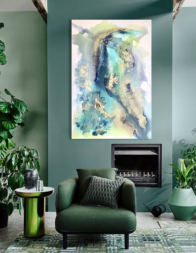 Original Abstract Painting by Maria Abdueva