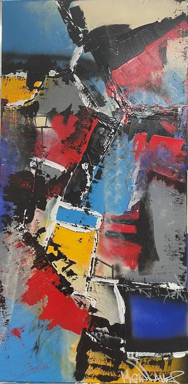 Original Abstract Expressionism Abstract Paintings by Charles Magallanes