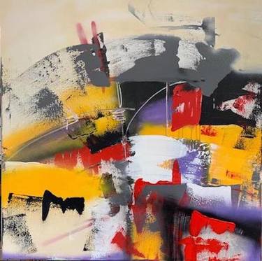 Original Abstract Expressionism Abstract Paintings by Charles Magallanes