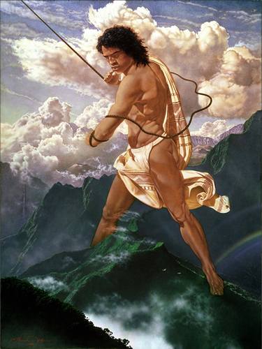 Original Photorealism Classical mythology Paintings by Christian Wolfe