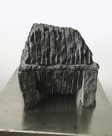 Original Abstract Sculpture by Hermann Gschaider