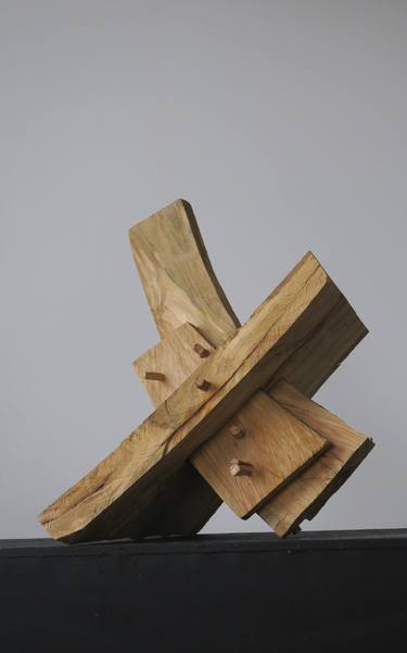 Original Conceptual Abstract Sculpture by Hermann Gschaider