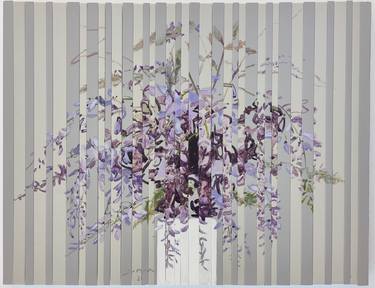 Original Modern Floral Paintings by Jose Maia