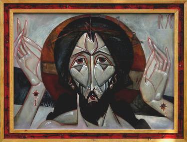 Print of Abstract Expressionism Religious Paintings by Дмитро Гордиця