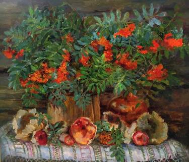 Original Realism Botanic Paintings by Antonina Shtogryn