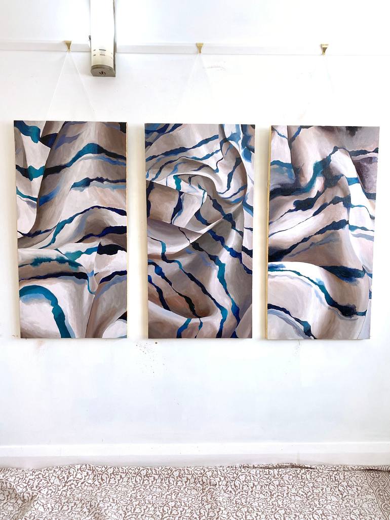 Original Abstract Patterns Painting by Jo Bedell