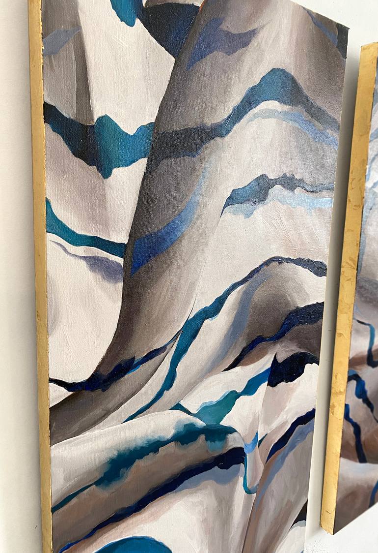 Original Abstract Patterns Painting by Jo Bedell