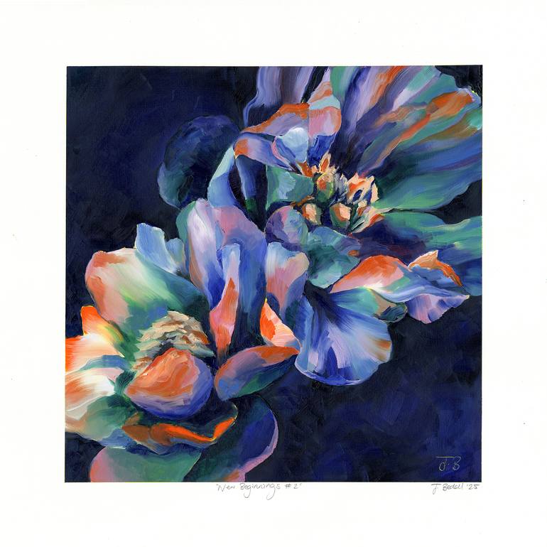 New Beginnings #2 Painting by Jo Bedell | Saatchi Art Spain