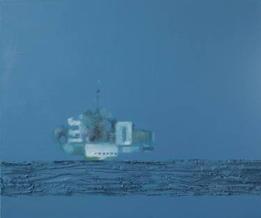 Print of Ship Paintings by Valentin Vitanov