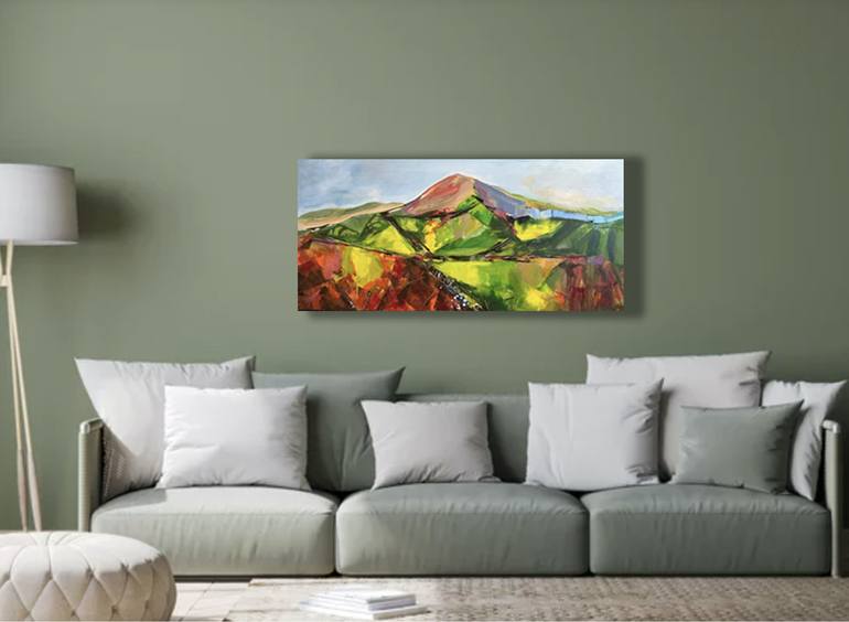 Original Abstract Landscape Painting by Tracey Taylor