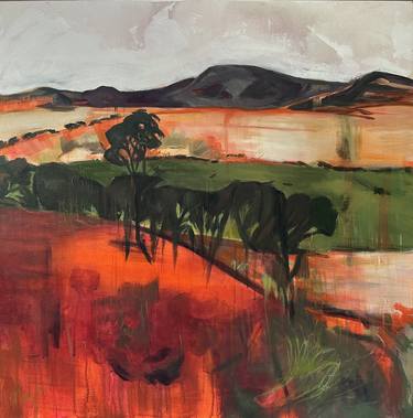 Original Abstract Landscape Paintings by Tracey Taylor