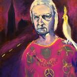 A man and his bird by Rachel Grove