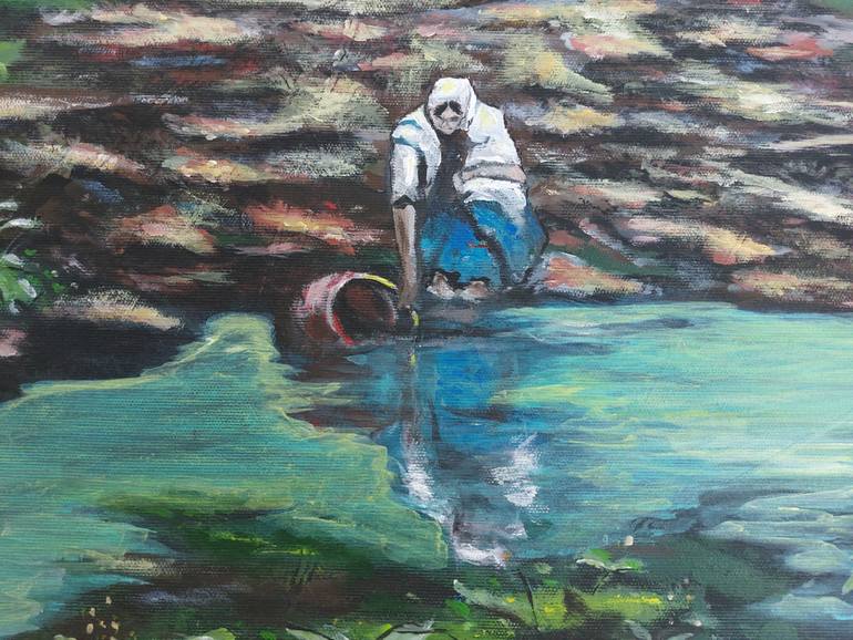 Original Contemporary Other Painting by Károly Fizl