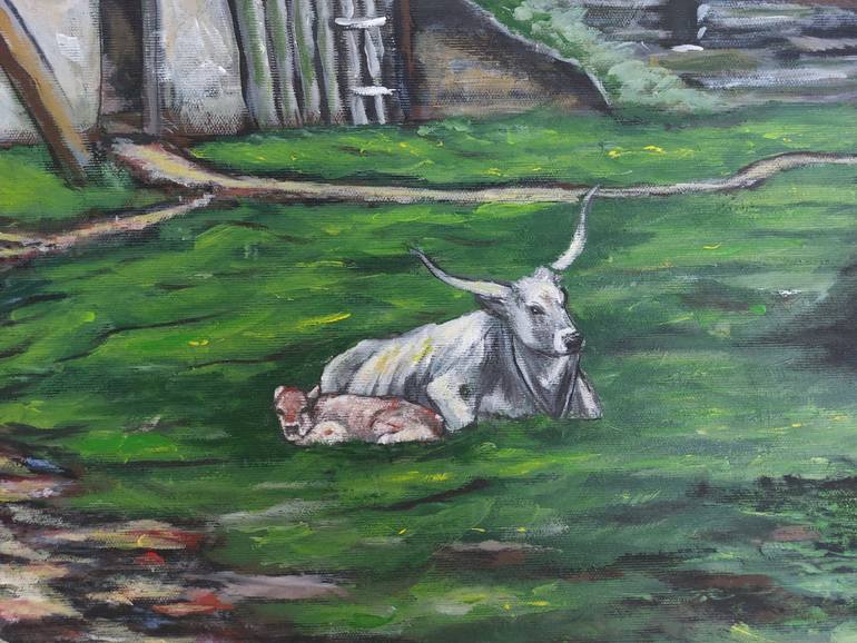 Original Contemporary Other Painting by Károly Fizl