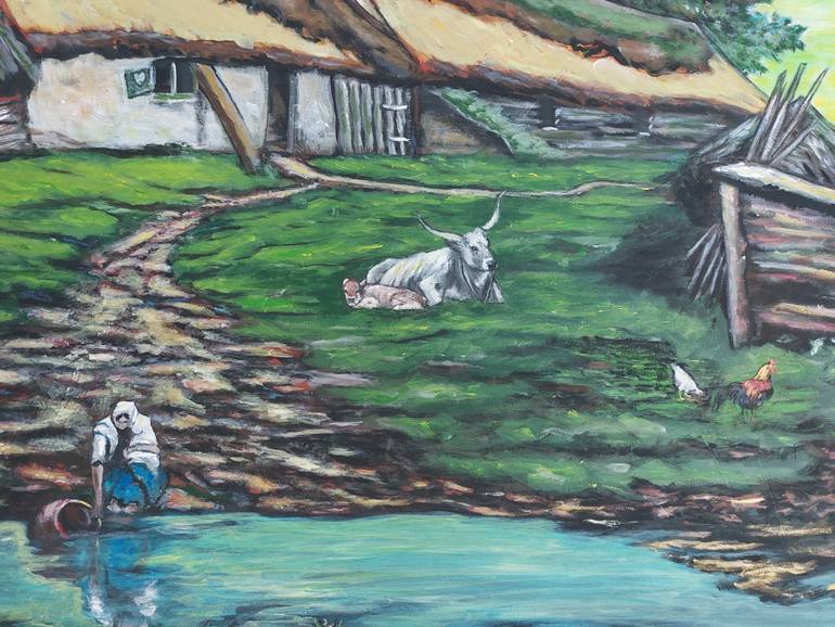 Original Contemporary Other Painting by Károly Fizl