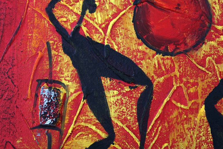 Original Conceptual Abstract Painting by Liss Art Studio