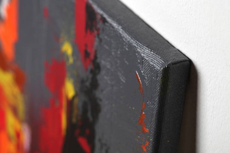 Original Expressionism Abstract Painting by Liss Art Studio