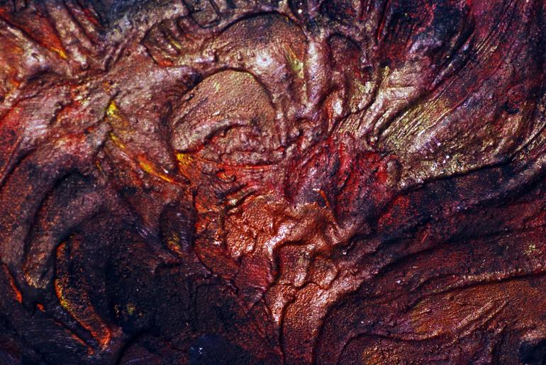 Original Expressionism Abstract Painting by Liss Art Studio