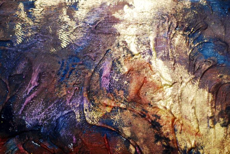 Original Expressionism Abstract Painting by Liss Art Studio