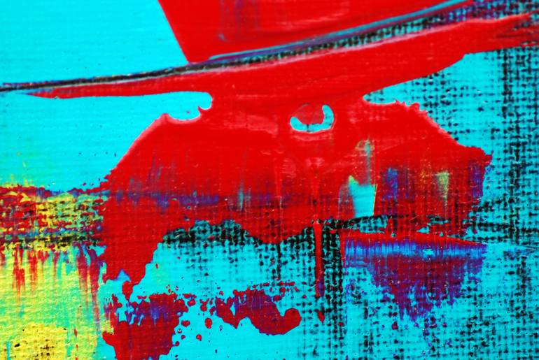 Original Expressionism Abstract Painting by Liss Art Studio