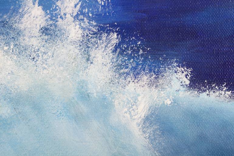 Original Realism Seascape Painting by Liss Art Studio