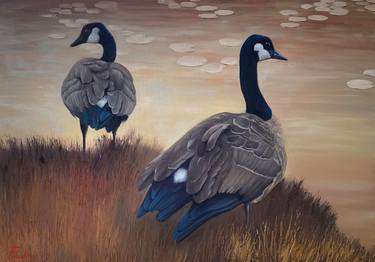 Original Realism Animal Painting by Liss Art Studio