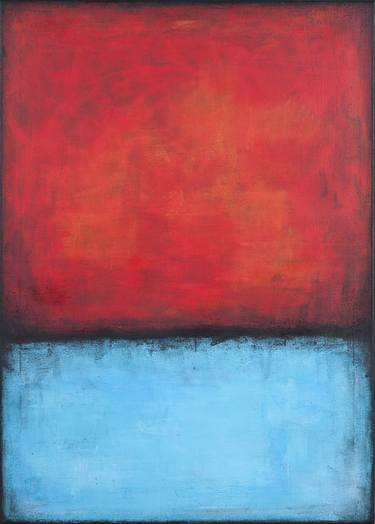 Original Minimalism Abstract Painting by Liss Art Studio