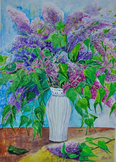 Print of Garden Paintings by Maryna Pashchenko