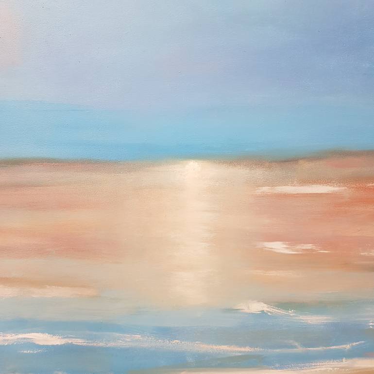 Original Beach Painting by Mercedes Gordo