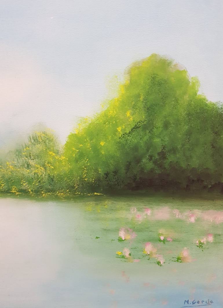 Original Landscape Painting by Mercedes Gordo