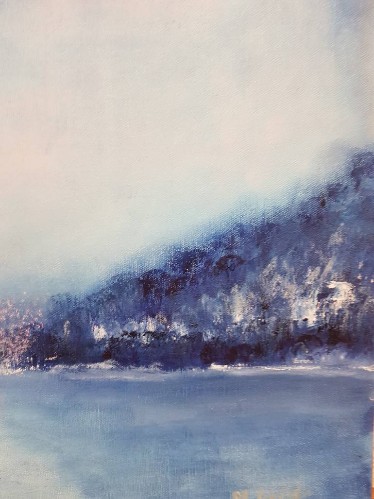 Original Figurative Landscape Painting by Mercedes Gordo