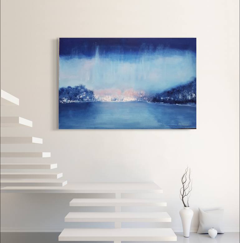 Original Figurative Landscape Painting by Mercedes Gordo