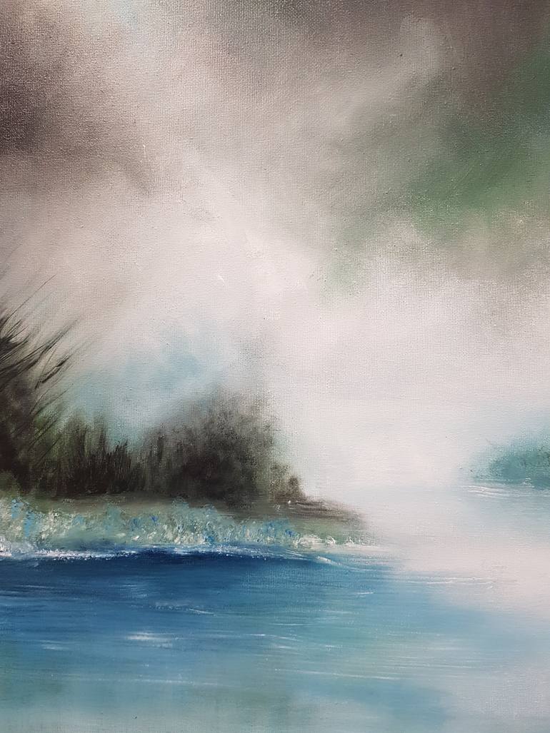 Original Figurative Landscape Painting by Mercedes Gordo