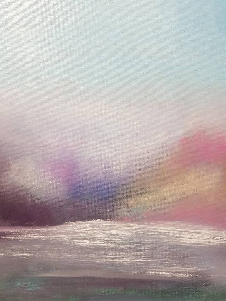 Original Abstract Expressionism Abstract Painting by Mercedes Gordo