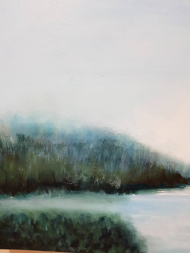 Original Abstract Landscape Painting by Mercedes Gordo