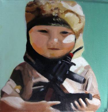 Print of Figurative Children Paintings by Mercedes Gordo